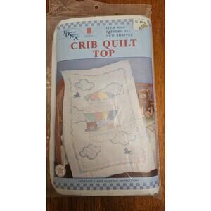 JDNA Crib Quilt Top "New Arrival"